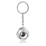 Amore Circle Keychain